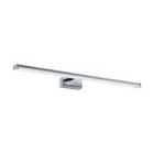 Eglo Slim Silver Bathroom Mirror Light