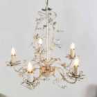 Ensora Lighting Tessa 5 Light Chandelier Ceiling Light