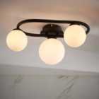 Ensora Lighting Jovi 3 Light Semi flush