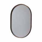 Crossland Grove Newpound Elipse Mirror Bronze - 600 x 50 x 900mm