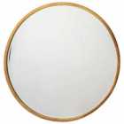 Crossland Grove Biggins Round Antique Gold Wall Mirror - 800 X 800mm
