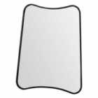 Crossland Grove Curvar Rectangle Mirror Black - 610 X 810mm