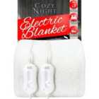Cozy Night Electric Blanket Double Size - Luxury Fleece Material