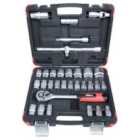 Hilka 32-Piece 1/2" Drive Socket Set Metric
