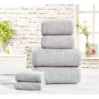 Waffle Towel Bale 100% Cotton - 6 Piece - Storm
