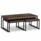 Brooklyn Nesting Coffee Tables Dark Oak