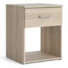 Furniture To Go Space Bedside 1 Drawer In Oak Effect