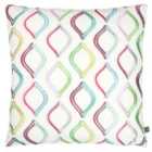 Prestigious Textiles Spinning Top Polyester Filled Cushion Polyester Acrylic Rainbow