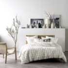 Linen House Haze King Duvet Cover Set Cotton White
