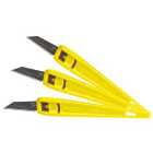 Stanley 0-10-601 Disposable Knives - Pack of 3