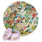 Boppi 150 Piece Round Jigsaw Puzzle - City Life Brp006