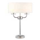 Crossland Grove Southwalk Table Lamp Bright Nickel