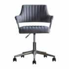 Bermondsey Swivel Chair Charcoal