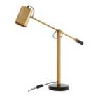 Vintage Table Lamp - Black/Gold Finish