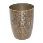 Interiors By Ph Etched Aluminium Tumbler Gold Finish