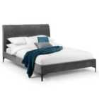 Julian Bowen Sanderson Diamond Quilted Velvet Bed King