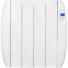 Mylek Aluminium Electric Panel Heater Radiator With 24/7 Timer 1Kw