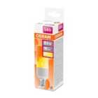 Osram 0.5W Frosted Flame Flicker Decorative E27 Stick LED Bulb - Multi Coloured