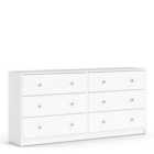 Furniture To Go May Chest Of 6 Drawers (3+3) In White