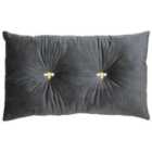 Paoletti Bumble Pre-filled Cushion Polyester Charcoal