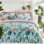 Furn. Guava Double Duvet Cover Set Cotton Polyester Multi