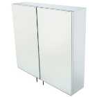 Wickes Double Bathroom Mirror Cabinet - 600 x 550mm
