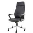 Alphason Brooklyn High Back Chair - Black