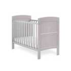 Obaby Grace Mini Cot Bed Warm Grey