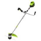 Greenworks 60V 40cm Cordless Brushless Bike Handle Brushcutter & Line Trimmer (Tool Only)