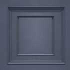 Belgravia Decor Amara Panel Dark Blue Wallpaper 10m x 53cm