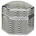 Interiors By Ph Large Trinket Box Black And White Wave Design