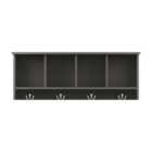 Kempton Wall Rack Grey