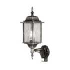 Elstead Lighting Wexford 1 Light Up Wall Lantern - Grey