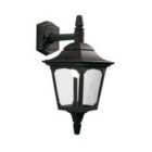 Elstead Lighting Chapel 1 Light Mini Down Wall Lantern - Black