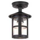Elstead Lighting Hereford 1 Light Porch Lantern - Black