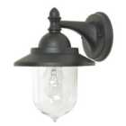 Garden Zone Sandown 1 Light Wall Lantern - Black