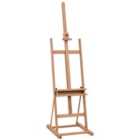 Vinsetto H-Frame Studio Easel Height Adjustable Beech Wood