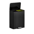 EKO Ecocasa III Recycling Bin 20+20L - Matte Black