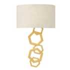 Moxie 2 Light Wall Light Sunset Gold