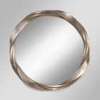 Silver Twist Mirror