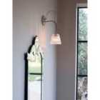 Demelza 1 Light Wall Light Brushed Brass