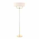 Crossland Grove Southwalk Floor Lamp Brass