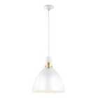 Brynne 1 Light Medium LED Pendant Polished Nickel