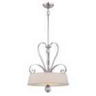 Madison Manor 4 Light Pendant Imperial Silver