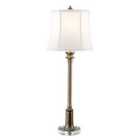 Stateroom 1 Light Buffet Lamp Bali Brass