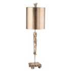 Caryatid 1 Light Table Lamp Silver