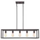 New Harbor 5 Light Island Chandelier