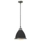 Amelia 1 Light Medium Pendant Aged Zinc