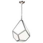 Diamond 1 Light Medium Pendant