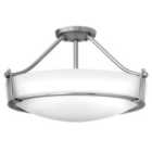Hathaway 3 Light Medium Semiflush Antique Nickel